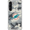 NFL Miami Dolphins Camo Galaxy S23 Clear Case