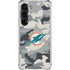 NFL Miami Dolphins Camo Galaxy S23 Clear Case