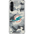 NFL Miami Dolphins Camo Galaxy S23 Plus Clear Case