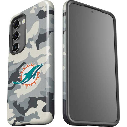 NFL Miami Dolphins Camo Galaxy S23 Pro Case