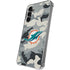 NFL Miami Dolphins Camo Galaxy S24 Plus Clear Case