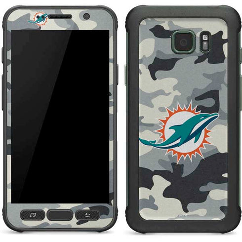 NFL Miami Dolphins Camo Galaxy S7 Active Skin