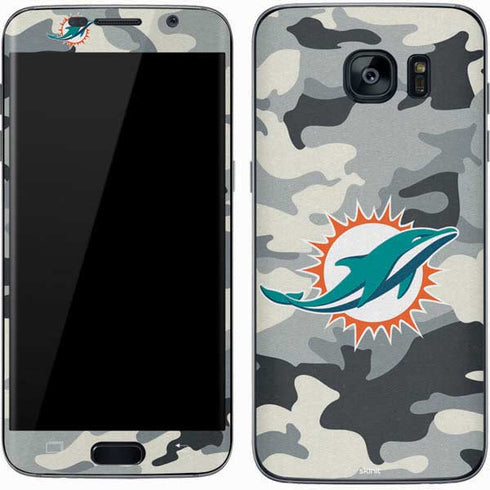 NFL Miami Dolphins Camo Galaxy S7 Skin