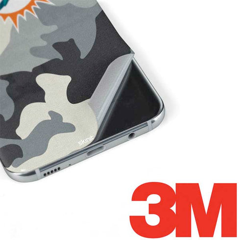 NFL Miami Dolphins Camo Galaxy S8 Skin