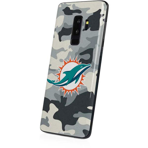 NFL Miami Dolphins Camo Galaxy S9 Plus Skin
