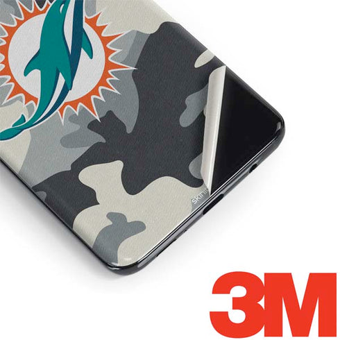 NFL Miami Dolphins Camo Galaxy S9 Skin