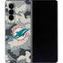 NFL Miami Dolphins Camo Galaxy Z Fold4 5G Skin