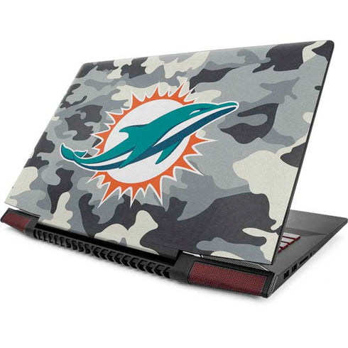 NFL Miami Dolphins Camo Lenovo IdeaPad Skin