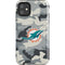 NFL Miami Dolphins Camo iPhone 11 Impact Case