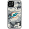 NFL Miami Dolphins Camo iPhone 11 Pro Clear Case