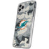 NFL Miami Dolphins Camo iPhone 11 Pro Clear Case