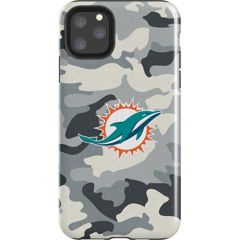 NFL Miami Dolphins Camo iPhone 11 Pro Max Impact Case