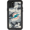 NFL Miami Dolphins Camo iPhone 11 Pro Max Waterproof Case