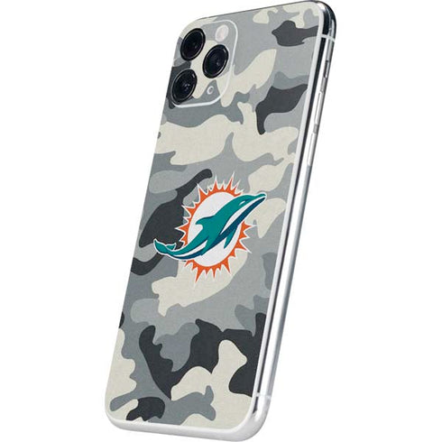 NFL Miami Dolphins Camo iPhone 11 Pro Skin