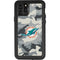 NFL Miami Dolphins Camo iPhone 11 Pro Waterproof Case