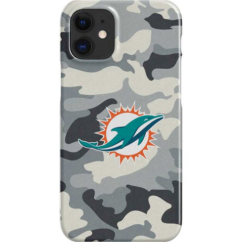 NFL Miami Dolphins Camo iPhone 12 Mini Lite Case