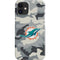 NFL Miami Dolphins Camo iPhone 12 Mini Lite Case