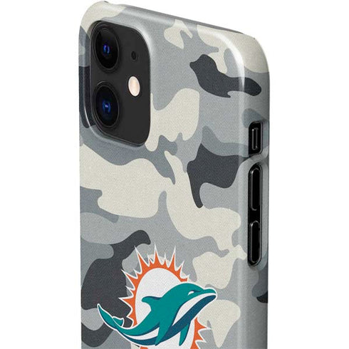 NFL Miami Dolphins Camo iPhone 12 Mini Lite Case