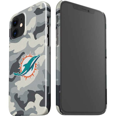 NFL Miami Dolphins Camo iPhone 12 Mini Lite Case