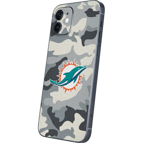 NFL Miami Dolphins Camo iPhone 12 Mini Skin