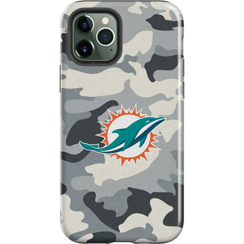 NFL Miami Dolphins Camo iPhone 12 Pro Impact Case