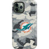 NFL Miami Dolphins Camo iPhone 12 Pro Impact Case
