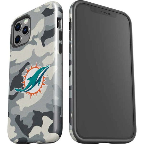 NFL Miami Dolphins Camo iPhone 12 Pro Impact Case