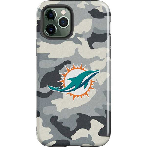 NFL Miami Dolphins Camo iPhone 12 Pro Max Impact Case