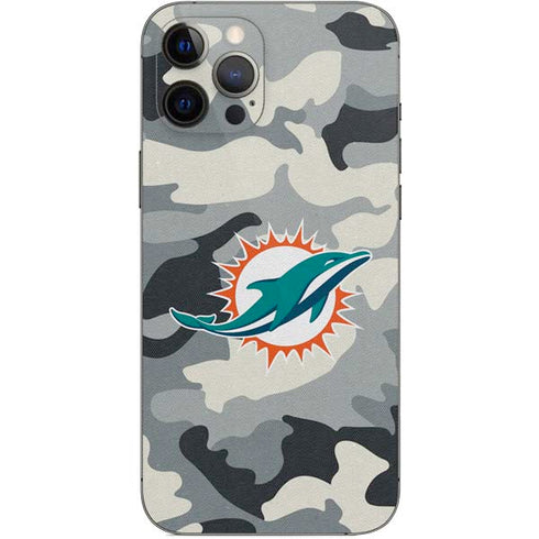 NFL Miami Dolphins Camo iPhone 12 Pro Max Skin