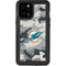 NFL Miami Dolphins Camo iPhone 12 Pro Max Waterproof Case