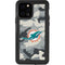 NFL Miami Dolphins Camo iPhone 12 Pro Waterproof Case