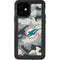 NFL Miami Dolphins Camo iPhone 12 Waterproof Case