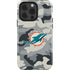 NFL Miami Dolphins Camo iPhone 15 Pro Impact Case