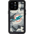 NFL Miami Dolphins Camo iPhone 14 Pro Max Waterproof Case