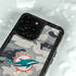 NFL Miami Dolphins Camo iPhone 14 Pro Waterproof Case