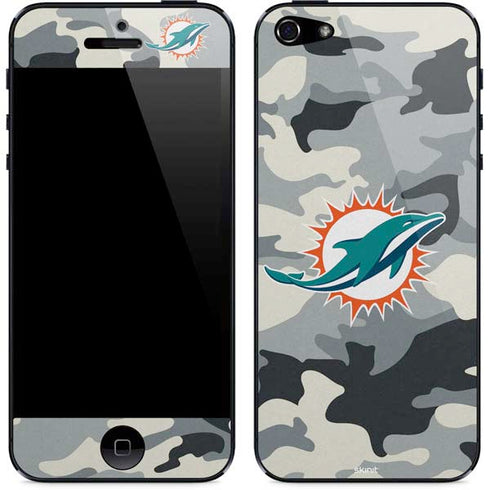 NFL Miami Dolphins Camo iPhone 5/5s/5SE Skin