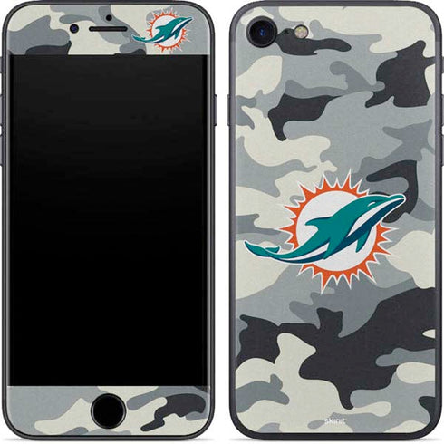 NFL Miami Dolphins Camo iPhone 7 Skin