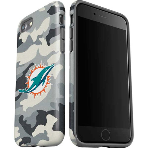 NFL Miami Dolphins Camo iPhone SE (2nd & 3rd Gen) Pro Case