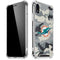 NFL Miami Dolphins Camo iPhone XR Clear Case