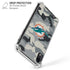 NFL Miami Dolphins Camo iPhone XR Clear Case