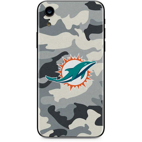 NFL Miami Dolphins Camo iPhone XR Skin