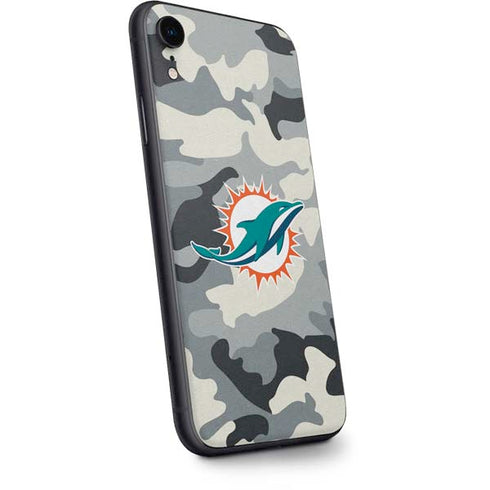 NFL Miami Dolphins Camo iPhone XR Skin