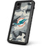 NFL Miami Dolphins Camo iPhone XR Waterproof Case