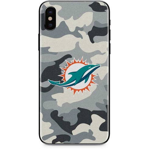 NFL Miami Dolphins Camo iPhone XS Max Skin