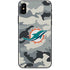 NFL Miami Dolphins Camo iPhone XS Skin