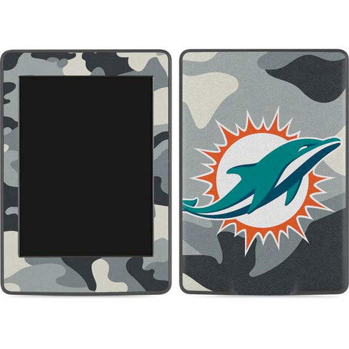 NFL Miami Dolphins Camo Amazon Kindle Skin