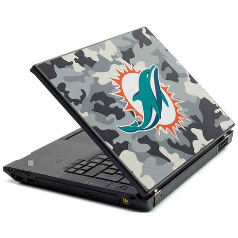 NFL Miami Dolphins Camo Lenovo T420 Skin