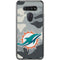 NFL Miami Dolphins Camo LG K51/Q51 Clear Case