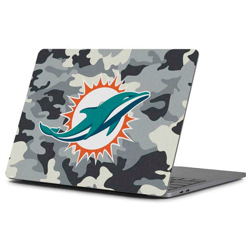 NFL Miami Dolphins Camo Apple MacBook Pro 13-inch Skin