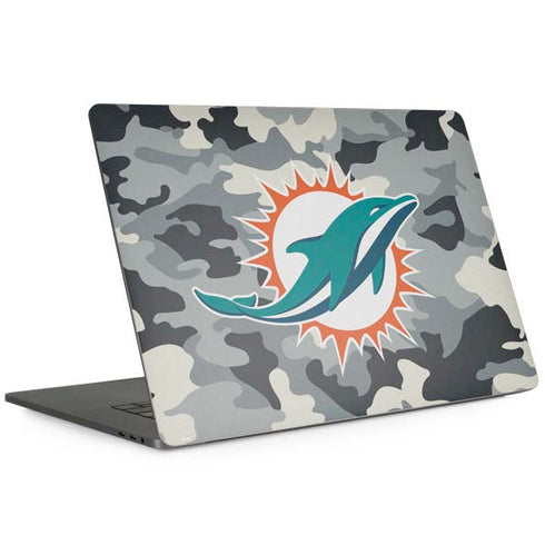 NFL Miami Dolphins Camo Apple MacBook Pro 15-inch Skin